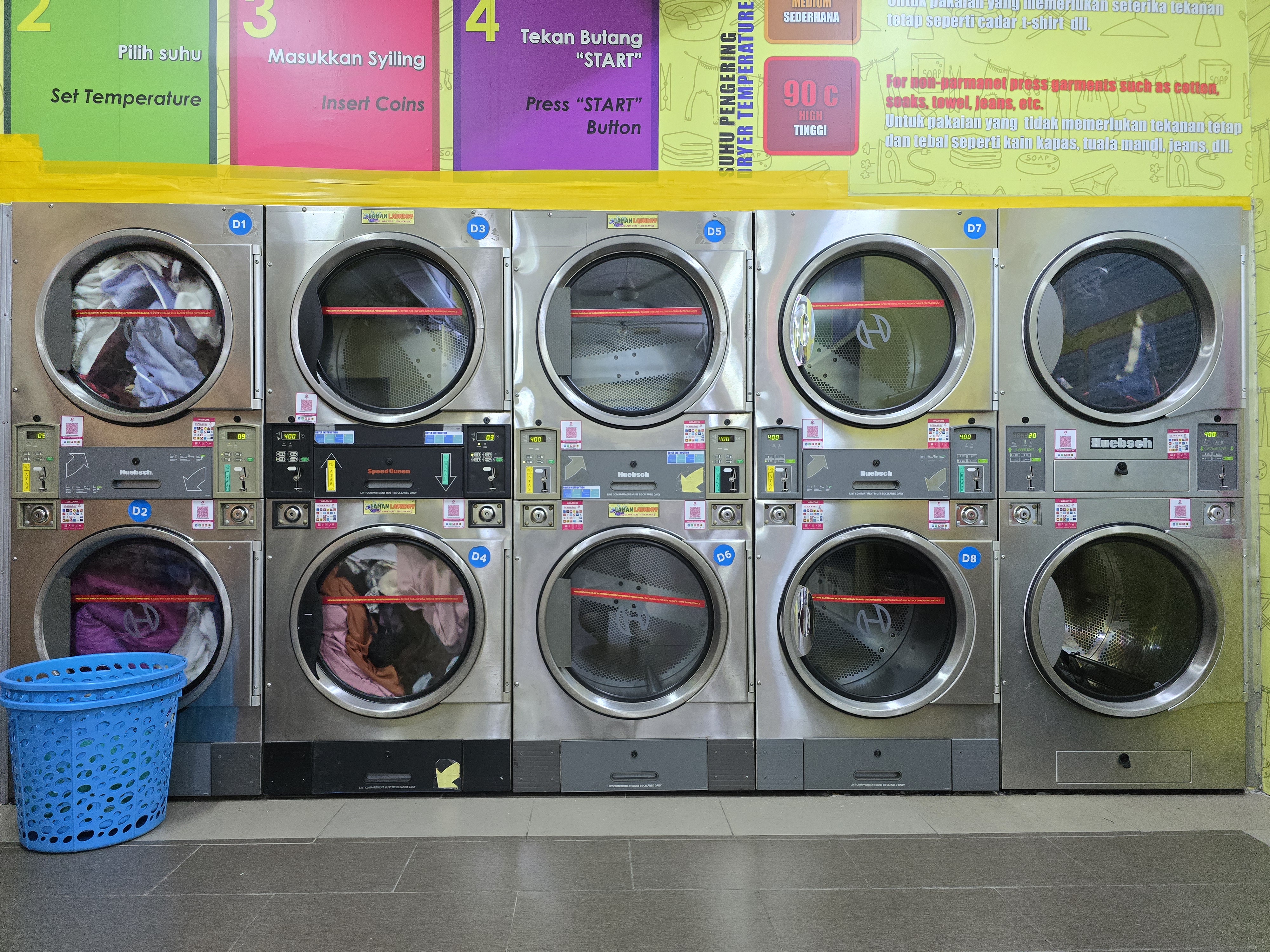 Dryer suitability showcase