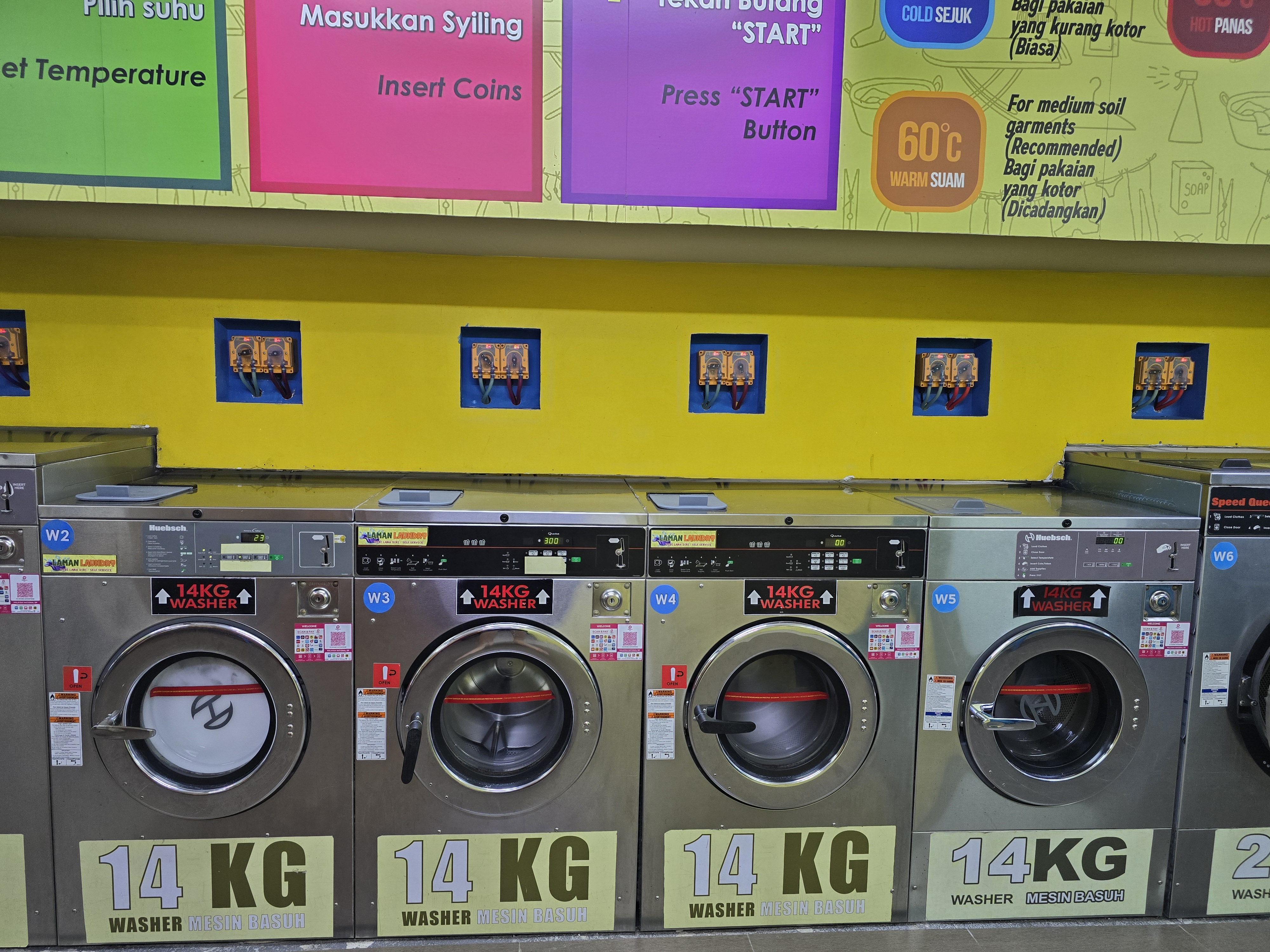 Washer suitability showcase